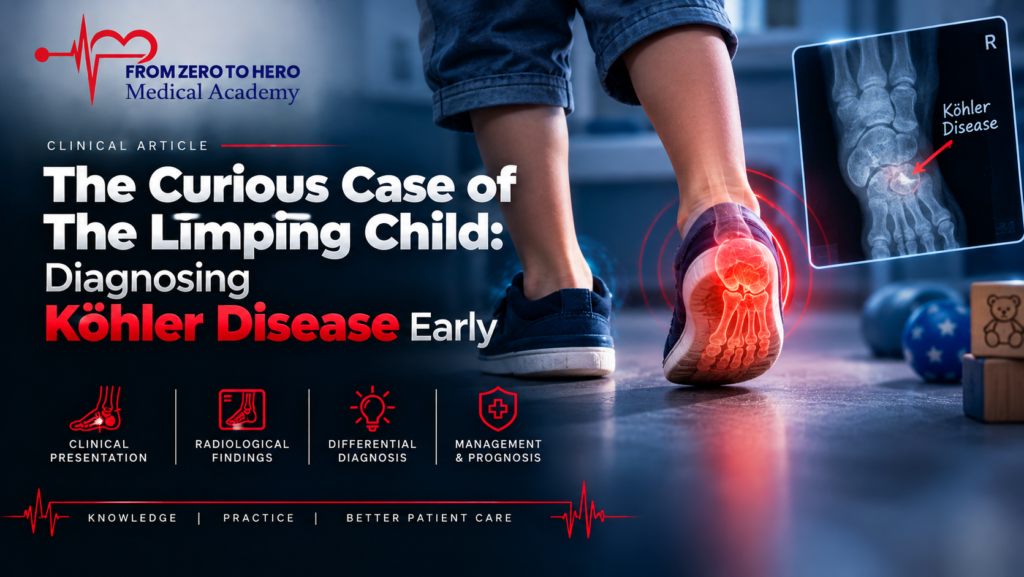 The Curious Case of The Limping Child: Diagnosing Köhler Disease Early