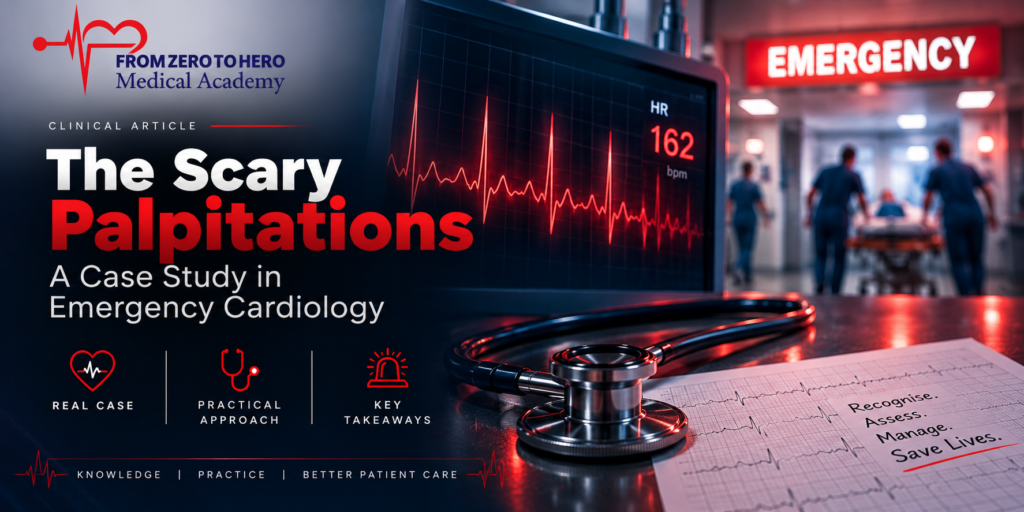 The Scary Palpitations: A Case Study in Emergency Cardiology
