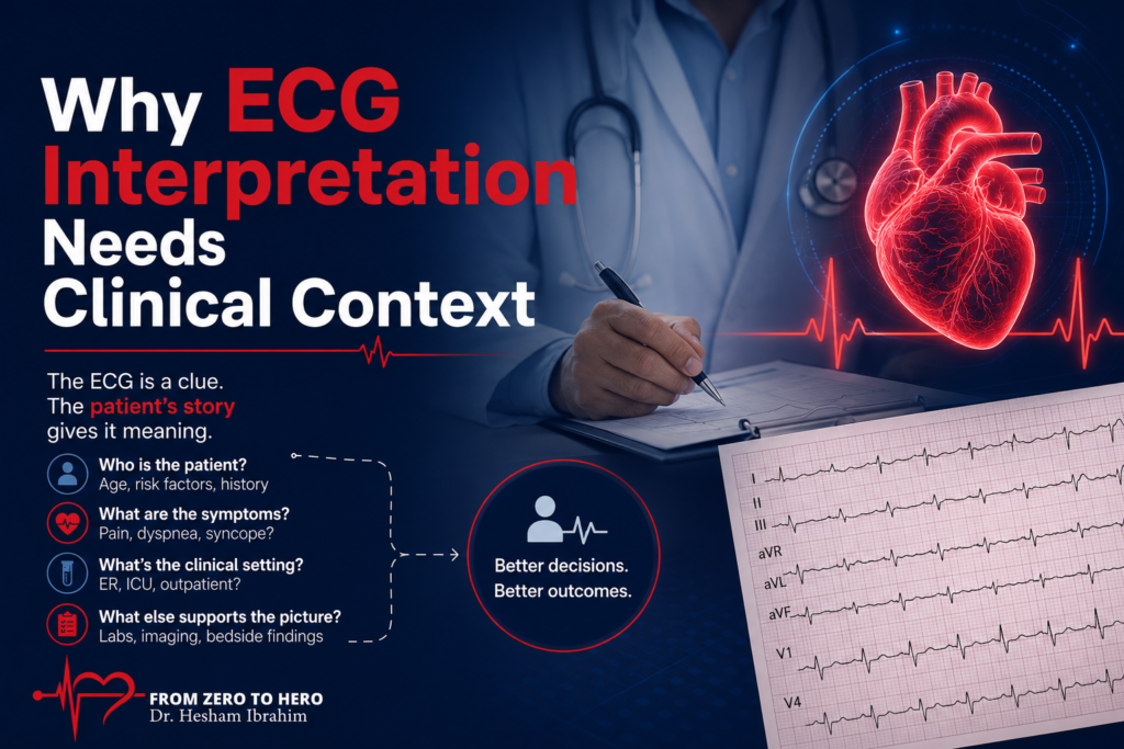Why ECG Interpretation Needs Clinical Context