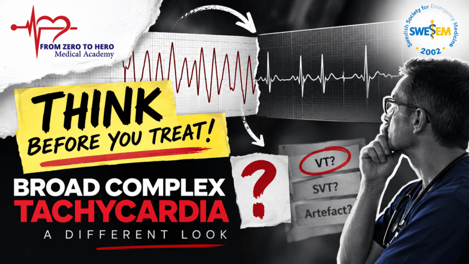 ECG Mastery: Think Before You Treat! Broad Complex Tachycardia – A Different Look.